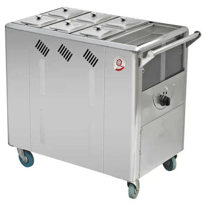 High Efficiency and Practical Disinfection Trolley for Hospital  Towel Warmer Carts