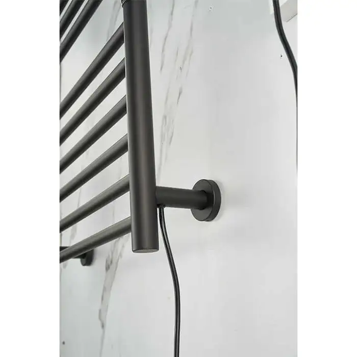 Bathroom Accessories Electric Towel Dryer Wall-mounted Heated Towel Rack Stainless Steel Towel Warmer Rail