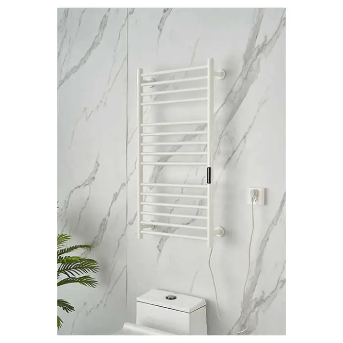 Bathroom Accessories Electric Towel Dryer Wall-mounted Heated Towel Rack Stainless Steel Towel Warmer Rail