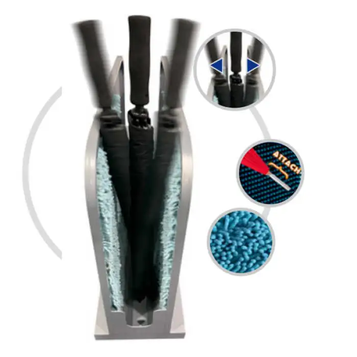 Eco-friendly Easy Use Umbrella Dryer Machine for Large Traffic Places