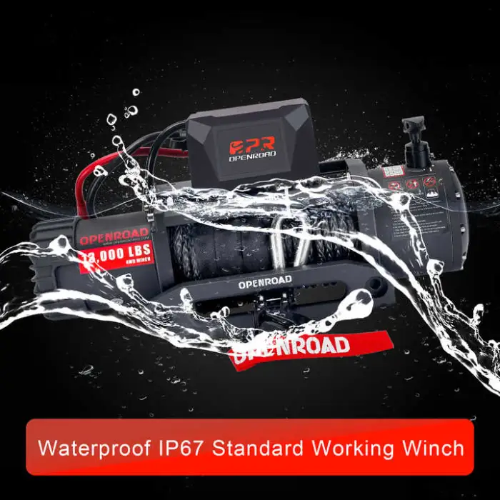 13000lbs 12v Car Capstan Other Rope Winches 2000-20000lb Electric 4x4 Remote Control Kits 4x4 Off-Road Electric Winch
