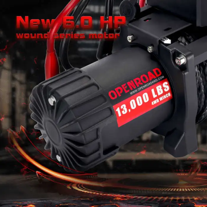 13000lbs 12v Car Capstan Other Rope Winches 2000-20000lb Electric 4x4 Remote Control Kits 4x4 Off-Road Electric Winch