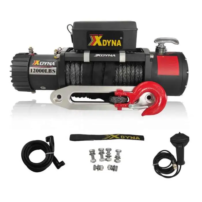 Xdyna 12000lb Offroad 4x4 Car Electric Winch for Towing Car 12v Other Winches Offroad Winch