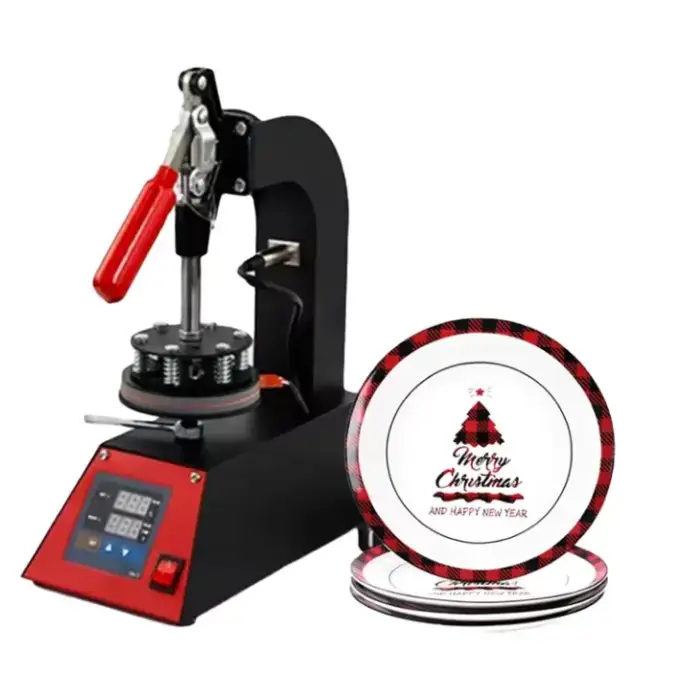 Electric DIY Porcelain Plate Printing Heat Transfer Machine Personalized Baking Plate Equipment