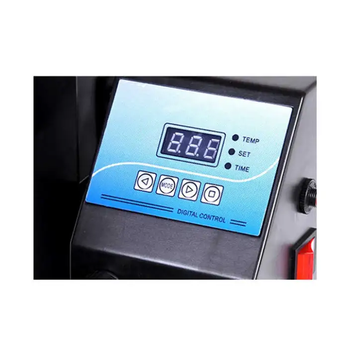 Manual DIY Logo Sublimation Transfer Heat Press Machine for Oval Round Ceramic Plate Dish Heat Transfer Machine