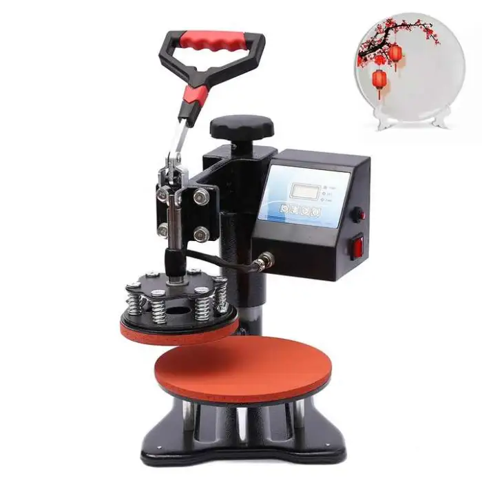 Ceramic Multi-color Plate Sublimation Automatic Press Machine  Heat Transfer Machine for Plates Printing
