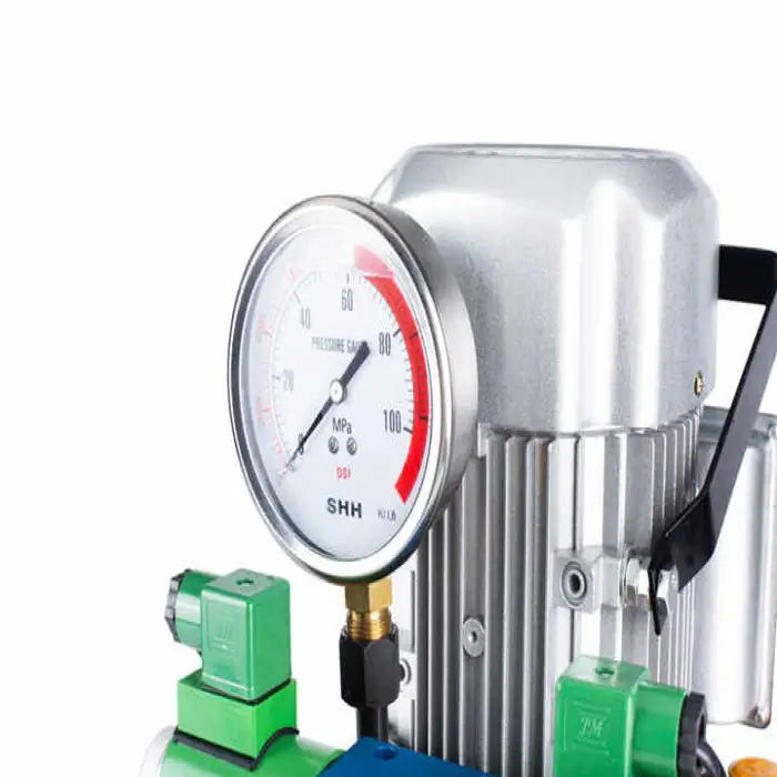 220V 10000Psi Portable Electric Hydraulic Pump Manual Double Acting for Hydraulic Powered Tools