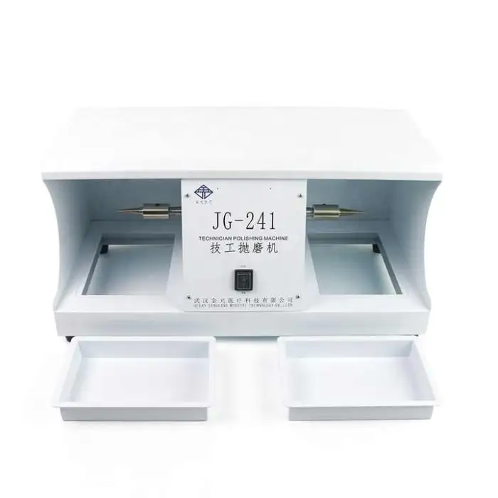 Dental Lab Equipment Desktop Electric Polisher Porcelain Tooth Polishing Lathe Machine