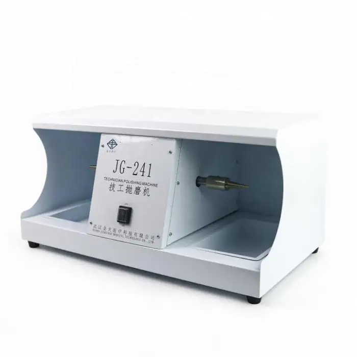 Desktop Dental Lab Electronic Polishing Buffing Machines Denture Zirconia Porcelain Teeth Polisher Lathes