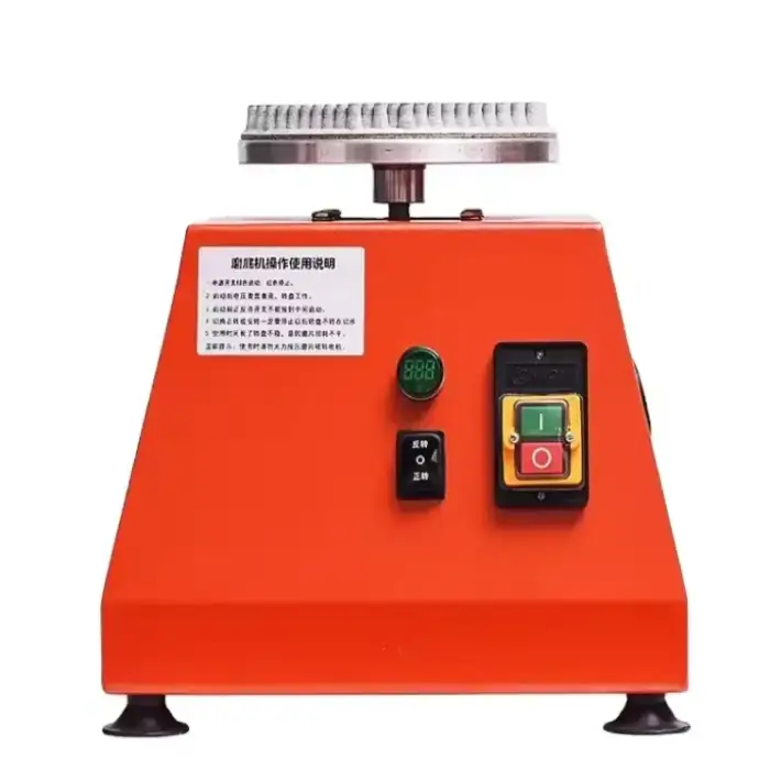 Orange Pottery Sander Ceramic Bottom Grinding Machine Porcelain Electric Polishing Machine