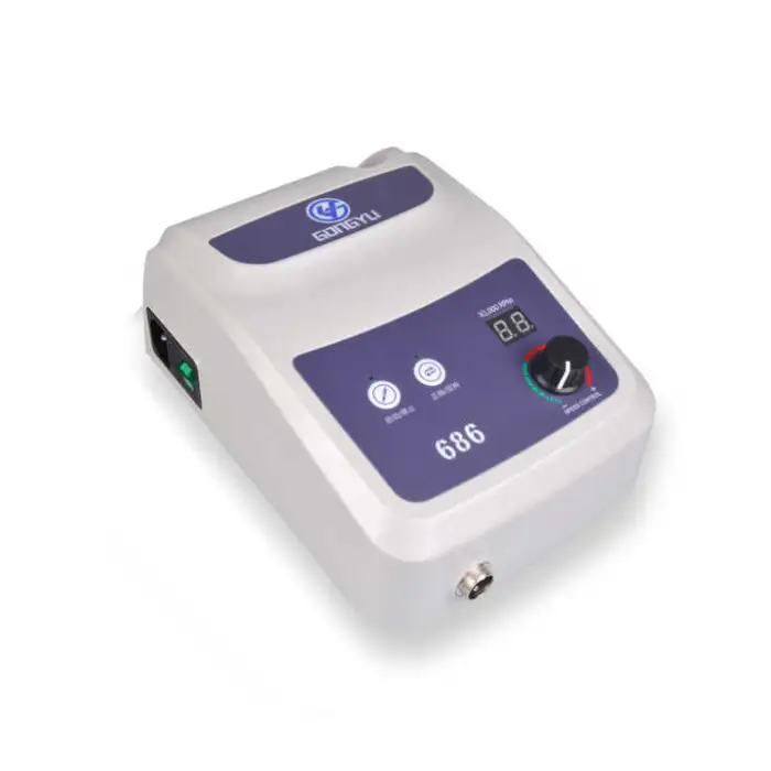 150W 50000rpm Dental Lab Brushless Micromotor Porcelain Head Denture Teeth Grinding Machine