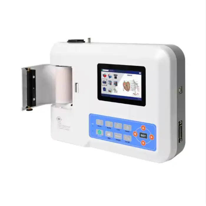 ECG300G medical diagnostic machine portable ecg 3 channel echocardiogram