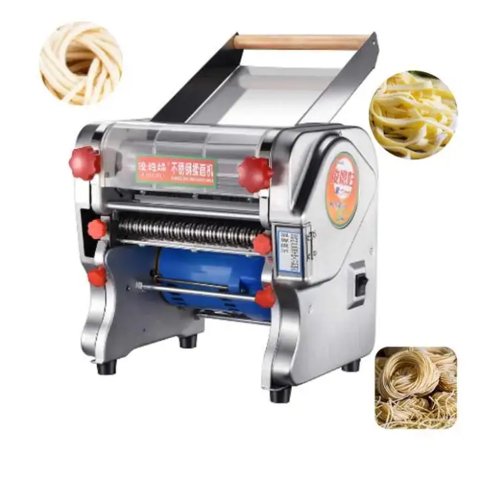 220v/50hz 550w Spaghetti Shirataki Konjac Small Automatic Potato Wet Noodle Cutting Making Machines