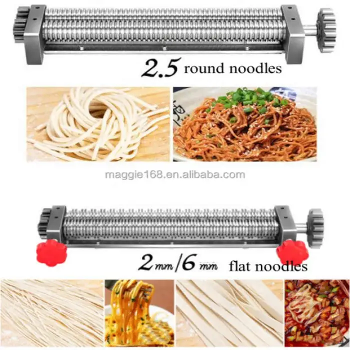 220v/50hz 550w Spaghetti Shirataki Konjac Small Automatic Potato Wet Noodle Cutting Making Machines
