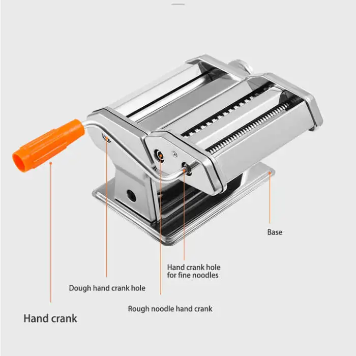 Kitchen Multifunctional Manual Noodle Press Small Two-knife Three-knife Noodle Machine Dumplings