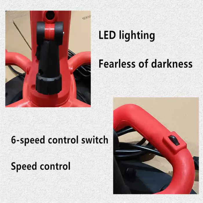 Plaster Smoothing Machine Cement Wall Finishing Plastering Machine Trowel With Mixer