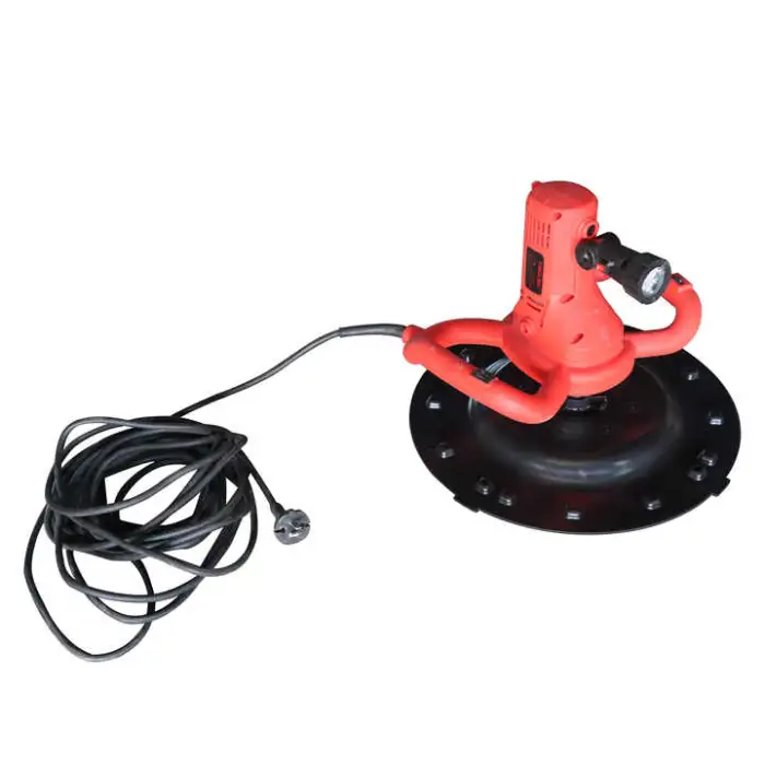 Extended Wall Plastering Machine With Light   Concrete Surface Power Trowel Machine