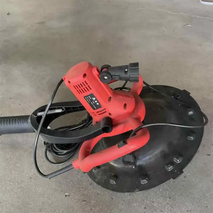 Extended Wall Plastering Machine With Light   Concrete Surface Power Trowel Machine