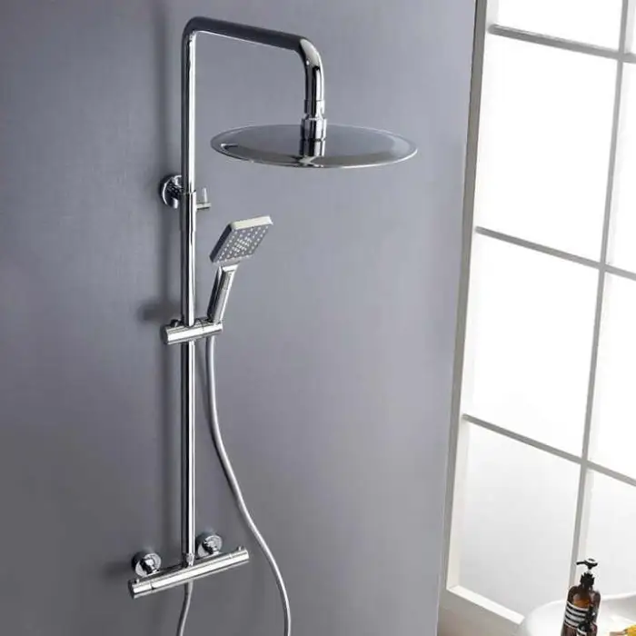 Dual Bathroom Bath Shower Set Jet Intelligent Temperature Control Constant Temperature Shower