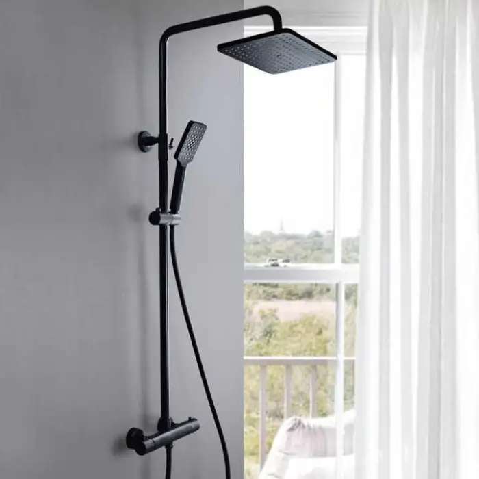 Dual Bathroom Bath Shower Set Jet Intelligent Temperature Control Constant Temperature Shower