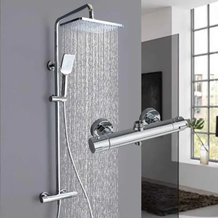 Dual Bathroom Bath Shower Set Jet Intelligent Temperature Control Constant Temperature Shower