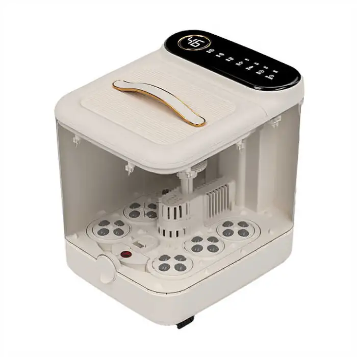 Electric Ozone Detox Foot Spa Bath Massager Shower Head Smart Infrared