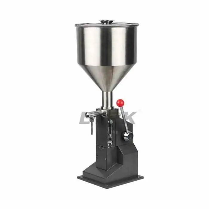 LT-A03 Manual Hand Operated Quantitative Cosmetic Honey Sauce Cream Jam Dispenser Jar Bottle Paste Small Scale Filling Machine
