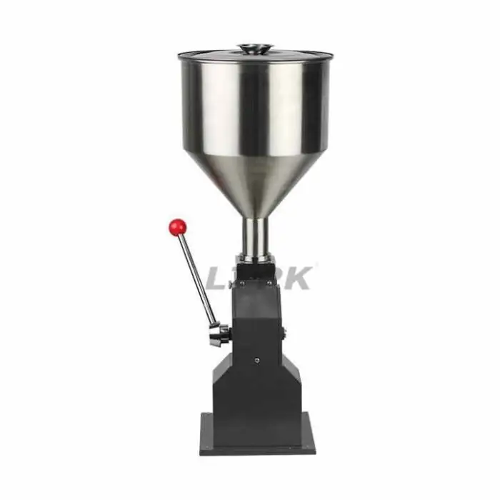 LT-A03 Manual Hand Operated Quantitative Cosmetic Honey Sauce Cream Jam Dispenser Jar Bottle Paste Small Scale Filling Machine