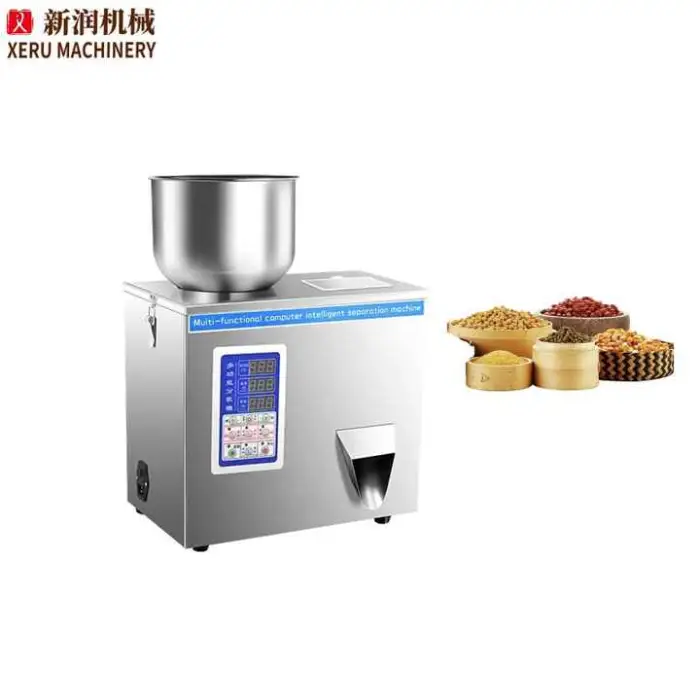 1g-100g Powder Filling Machine Automatic Bottle Bag Powder Filler Particle Weighing Filling Machine for Coffee Bean Powder