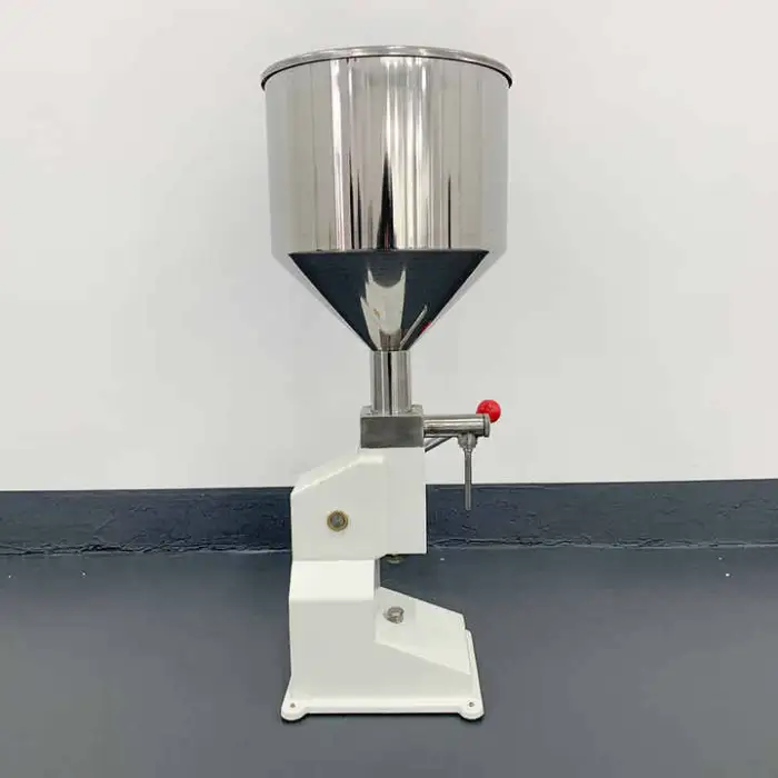 Manual Lotion Bottle Cosmetic Filler Shampoo Cream Honey Piston Paste Detergent Liquid Filling Machine