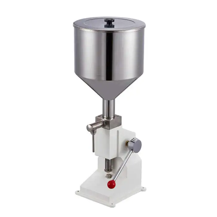 Semi Automatic Liquid FillerPiston-Type Oil Honey Cosmetic Shampoo Paste Ketchup Packing Small Business Home Use Filling Machine