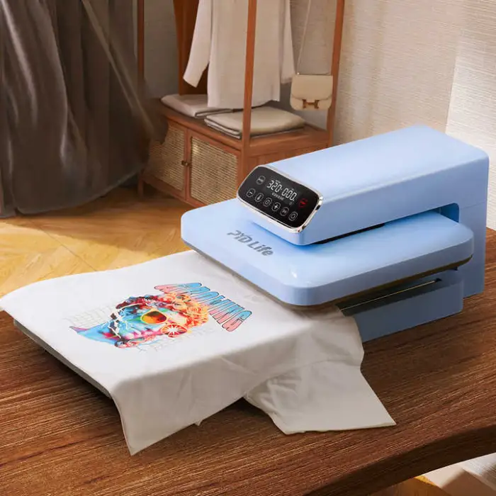 Automatic T Shirt Clothes Transfer Printing Sublimation Auto Open Heat Press Machine