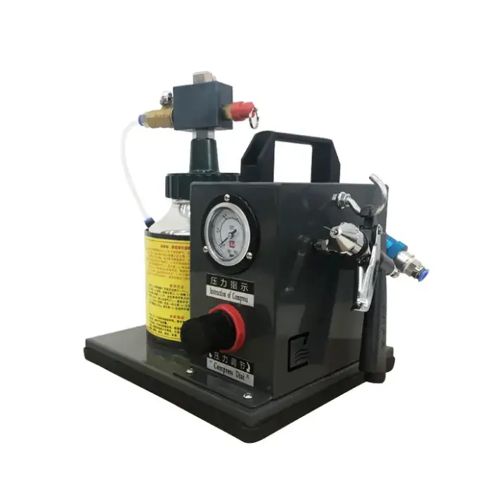 High-Speed Manual Leather Edge Gluing Machine  Condition With Motor Multiple Styles for Manufacturing Plants