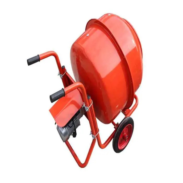 Easy Operation Multi Specification Mini Hand Push Electric Power Cement Concrete Mixers Machine