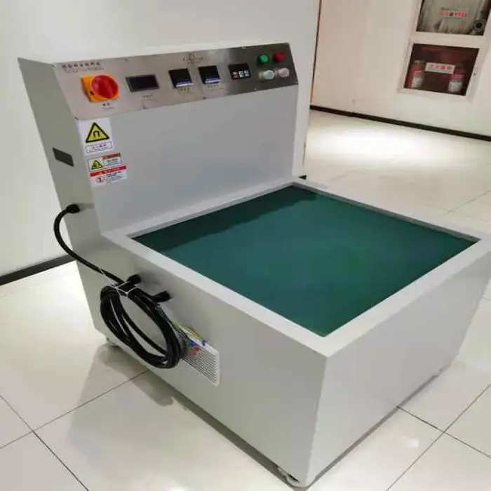 Dual Station Translational Magnetic Needle Grinding and Polishing Machine for Jewellery