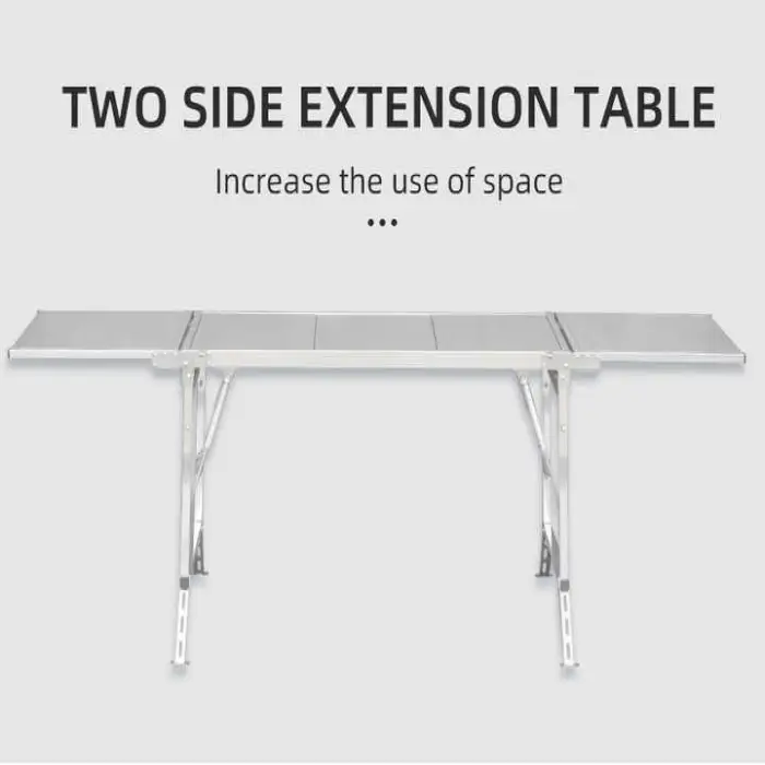 Bbq Grill Table Camping Table, Korean Outdoor Cooking, Picnic, Camp, Boat, Travel Stainless Steel Outdoor Furniture Modern