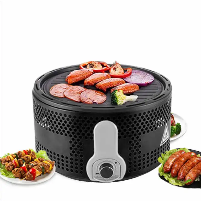 The  Multicolor Outdoor Indoor Stainless Garden Outdoor Smokeless Portable Barbeque Table Charcoal Mini Korean Bbq Grill
