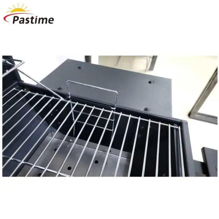 Stainless Steel Offset Barbecue Grills With Side Table