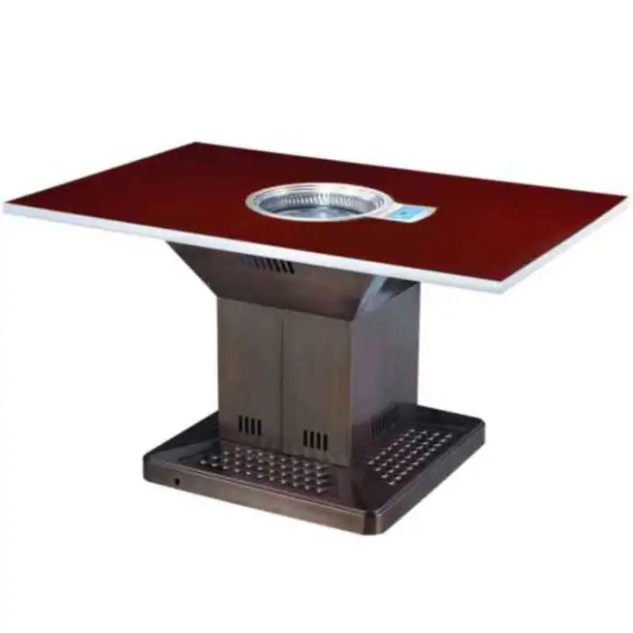 Smokeless Electric Korean BBQ Grill Restaurant Table