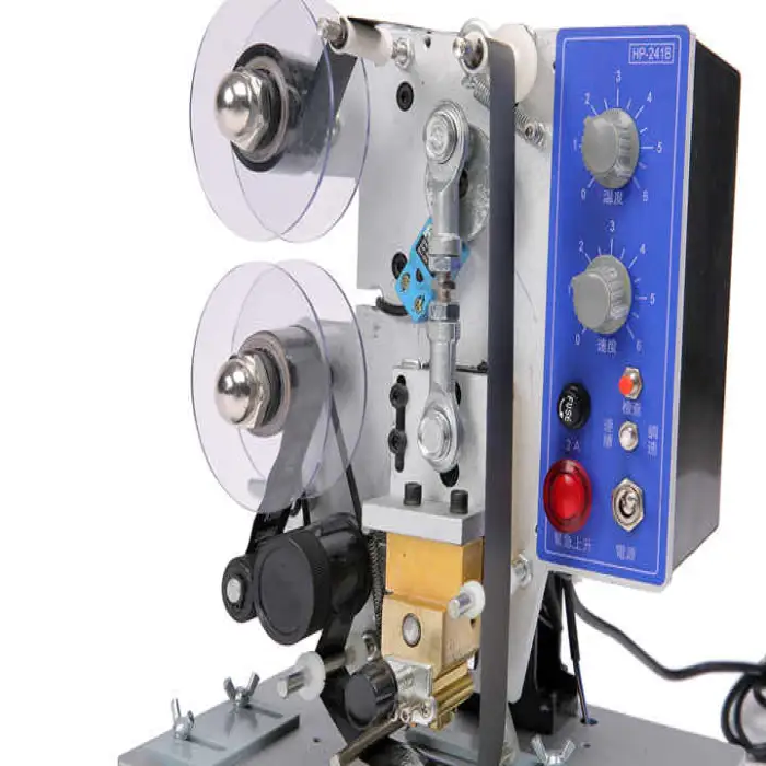 HP-241B  Stamping Date Batch Expiry Coding Machine Coder Printer Batch Coding Machines for Plastic Bags