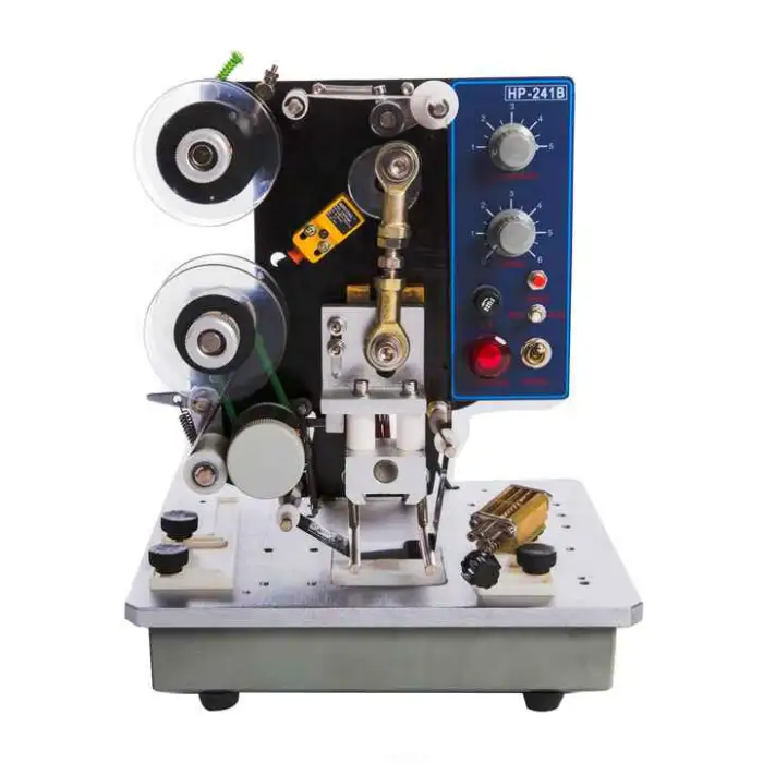 HP-241B Semi-automatic Electric Printing Machine Color Ribbon Code Printer