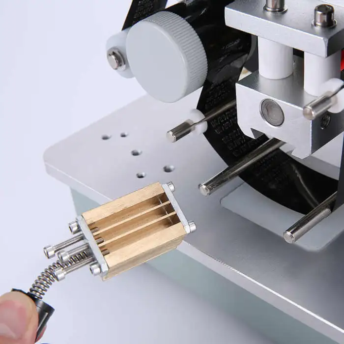 HP-241B Semi-automatic Electric Printing Machine Color Ribbon Code Printer