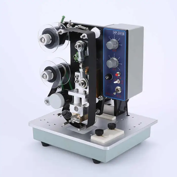 HP-241B Semi-automatic Electric Printing Machine Color Ribbon Code Printer