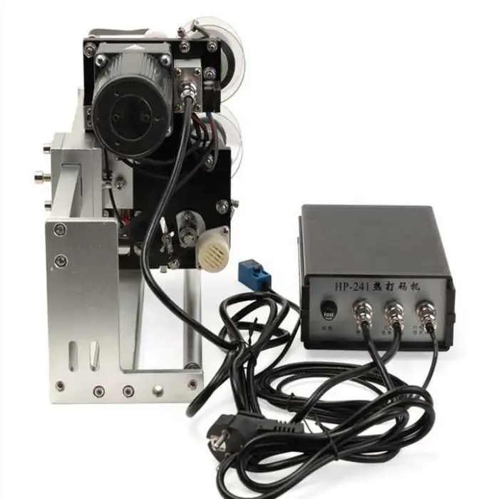 Stamping Hp241 Date Coding Machine Automatic  Ribbon Batch Number Expiry Date Printer