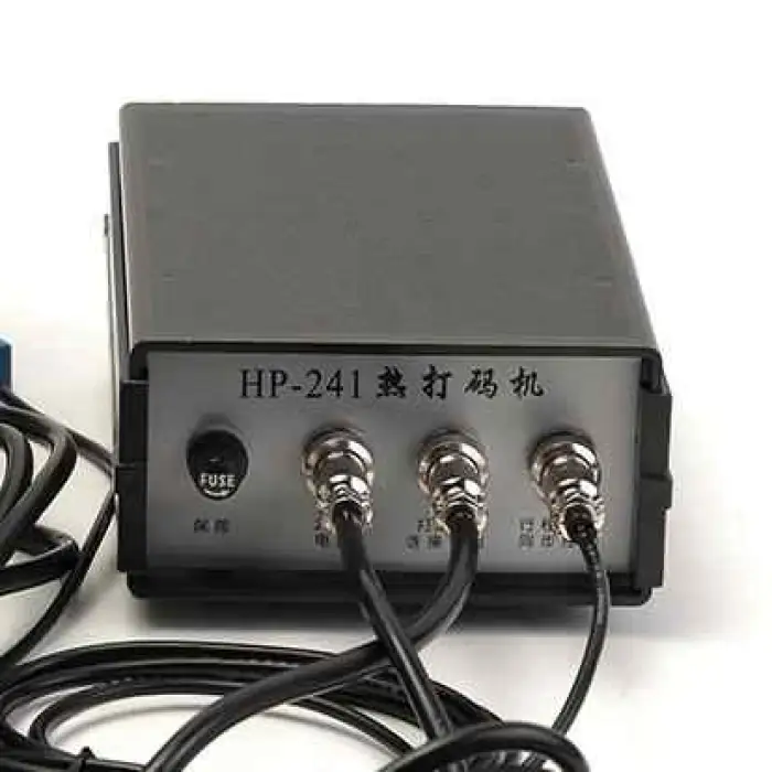 Stamping Hp241 Date Coding Machine Automatic  Ribbon Batch Number Expiry Date Printer