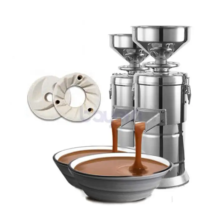 Sauce Vertical Nut Butter Bean Sesame Groundnut Pistachio Peanut Paste Maker Peanut Butter Making Machine Supermarket