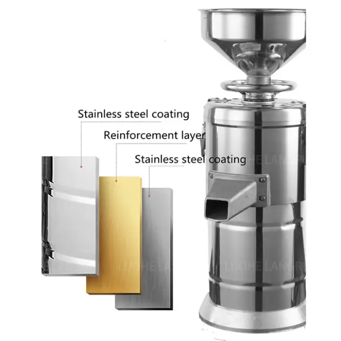 Multifunctional Sauce Making Machine Vertical Nut Butter Bean Sesame Peanut Pistachio Peanut Butter Making Machine