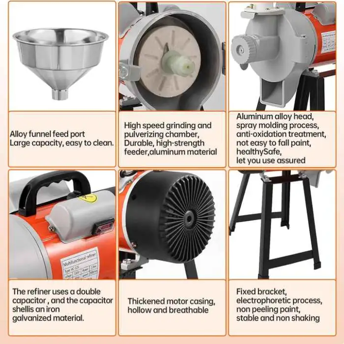 Commercial Automatic Soybean Maker Peanut Sesame Soya Milk Butter Powder Making Machine