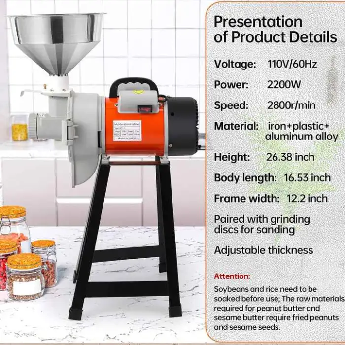 Commercial Automatic Soybean Maker Peanut Sesame Soya Milk Butter Powder Making Machine