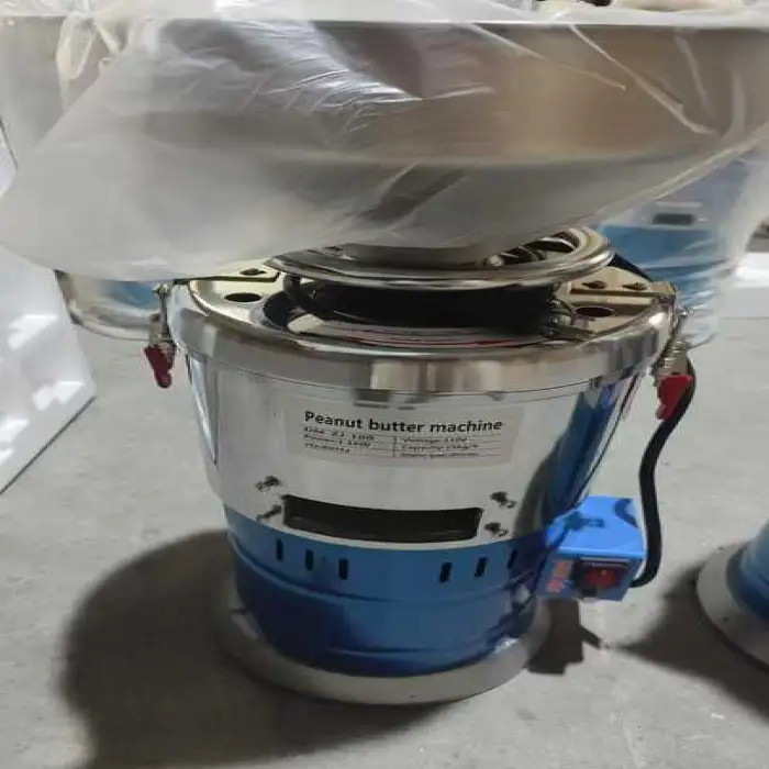 Vertical Stainless Steel 15kg/h Peanut Butter Machine Grinder Small Scale Sesame Peanut Butter Making Machine